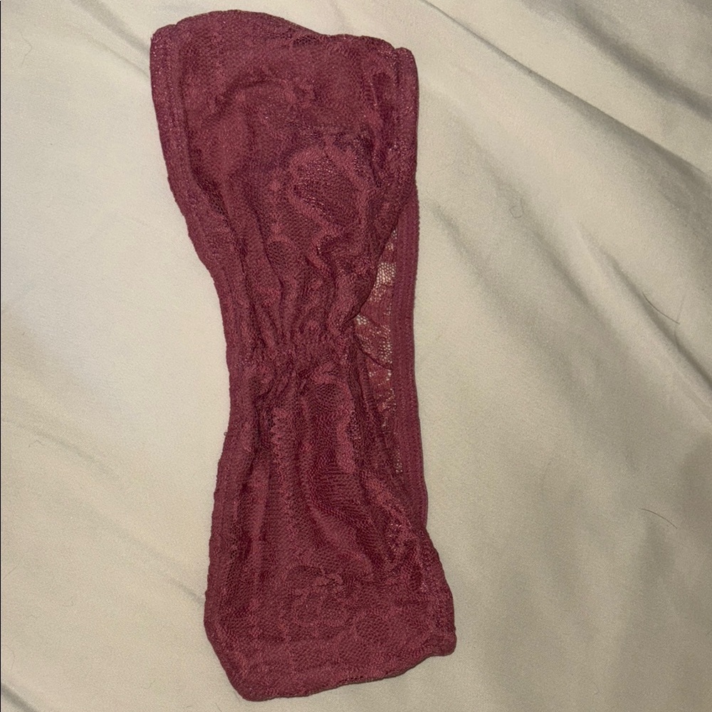 Victoria's Secret Pink Lace Bandeau